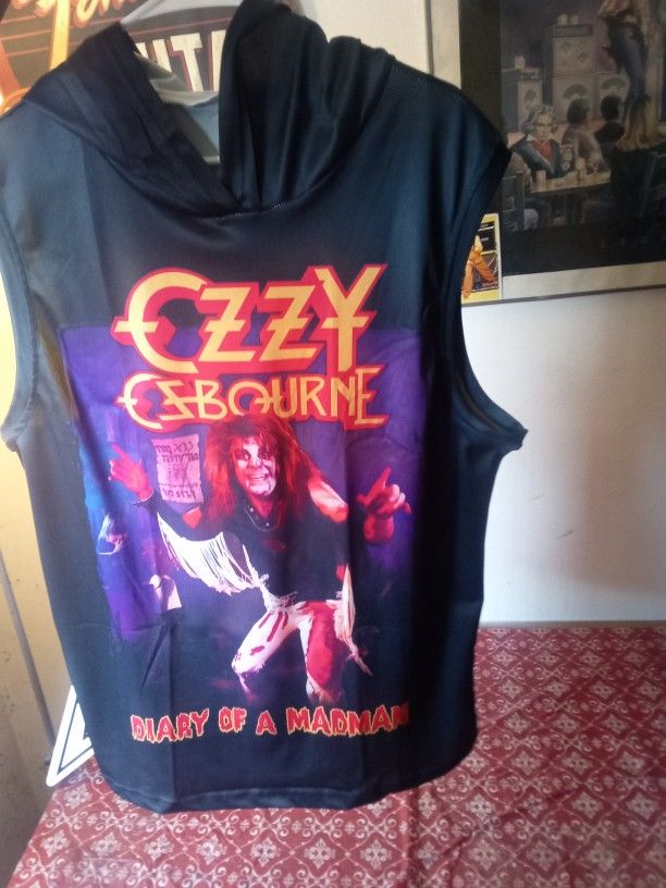 Ozzy Osbourne Album Diary Of A Madman Sweater Vest Hoodie