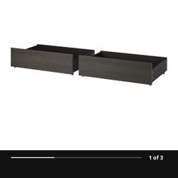 IKEA Malm Under Bed Storage. Dark Brown 