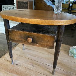 Mid Century Enger Nightstand .