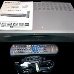 Panasonic Showstopper Model PV-HS2000 Hard Disk Recorder Untested