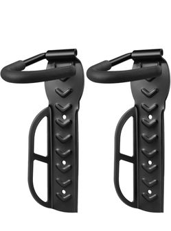 – Set of 2 garage wall bike hangers