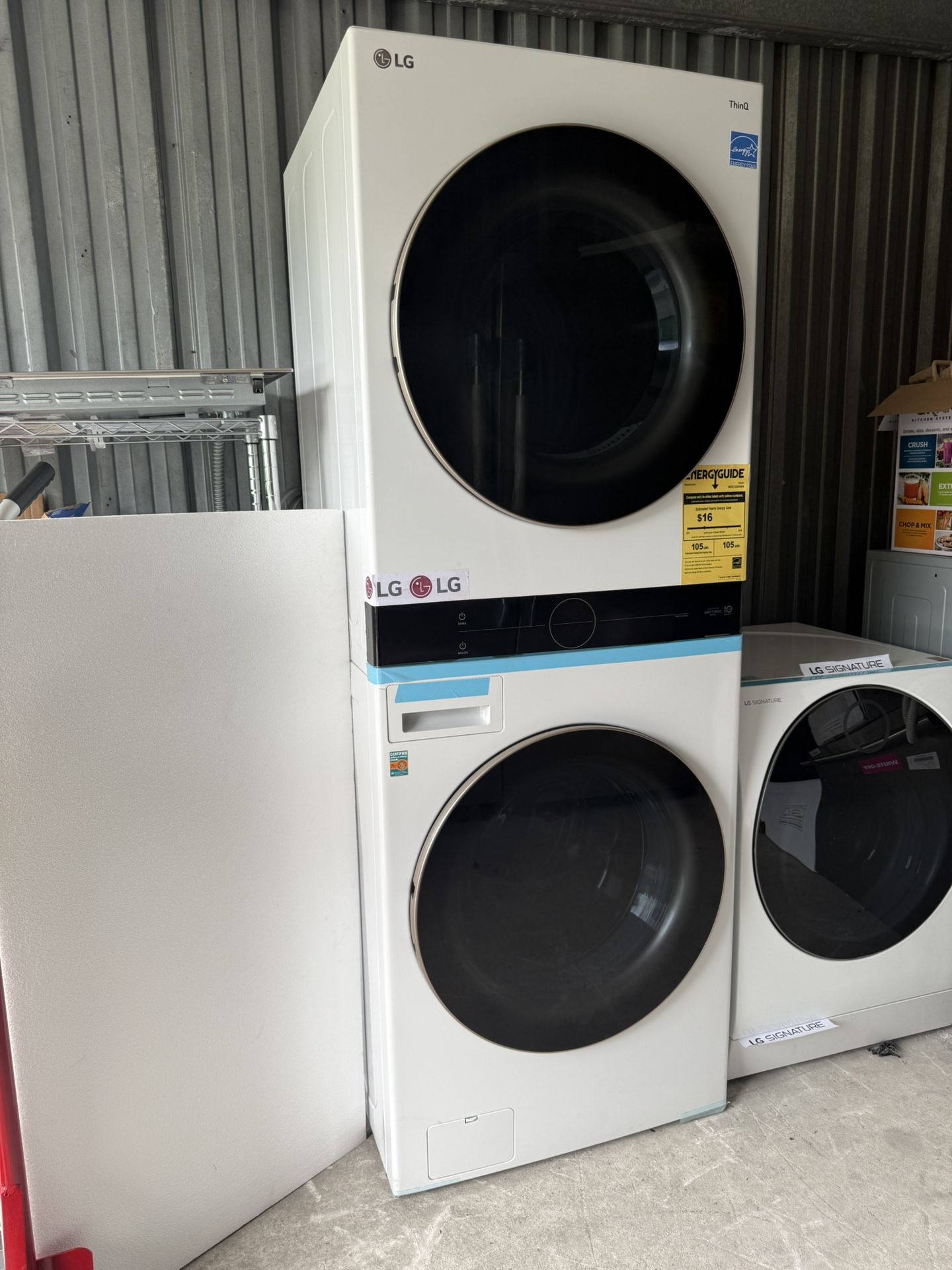 LG Washer & dryer