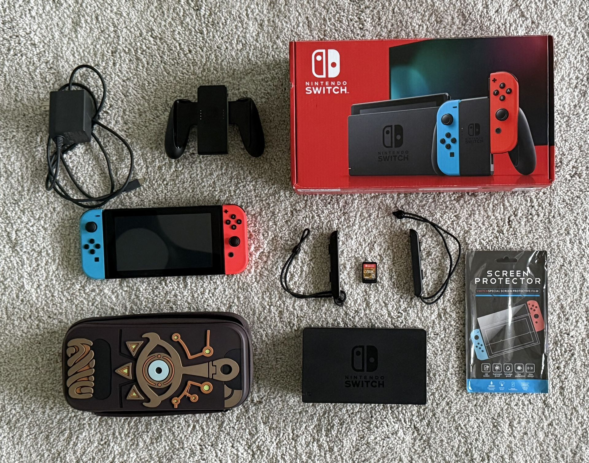 NINTENDO SWITCH WITH BOTW