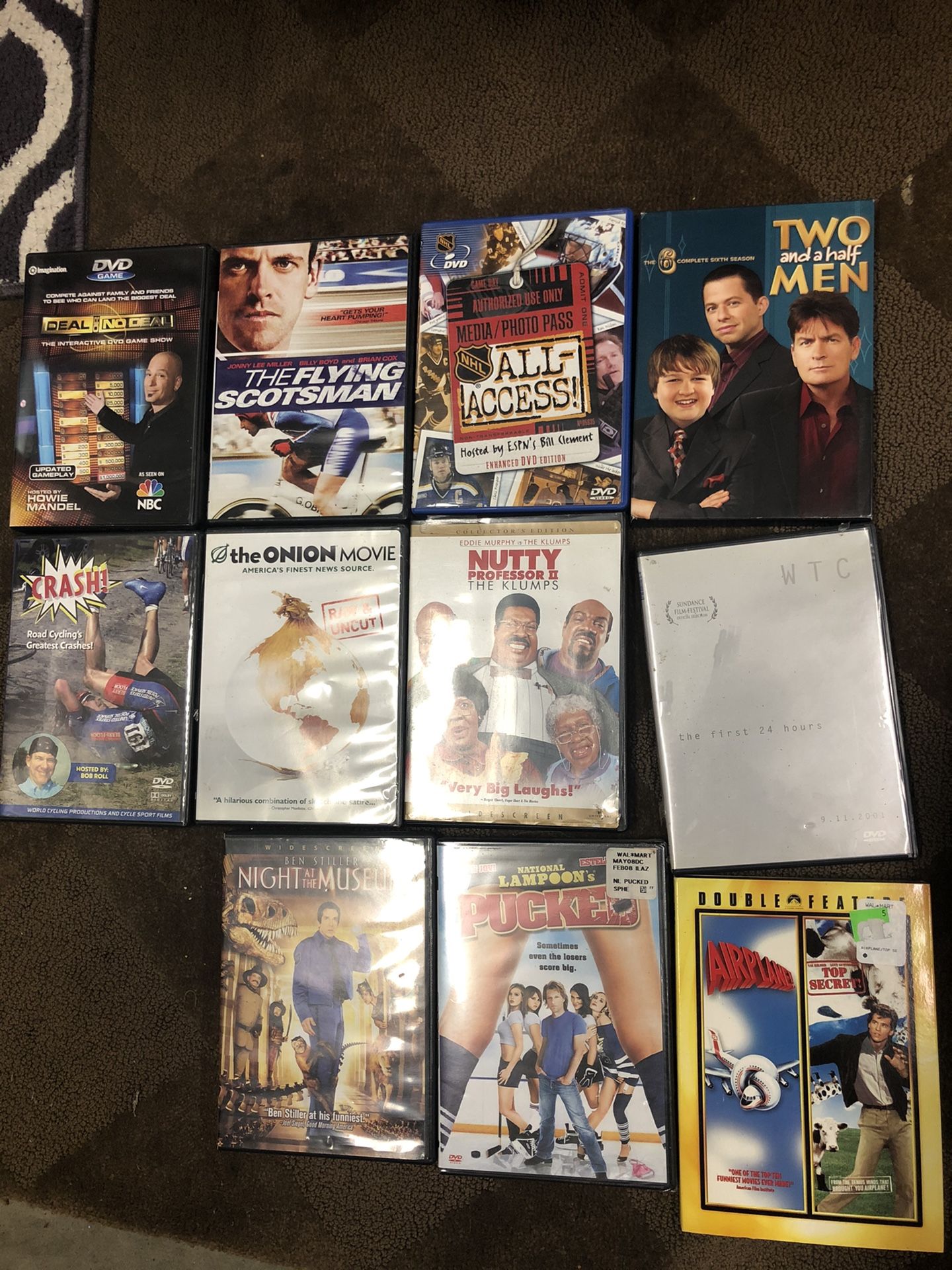 DVD of movies and many more to go!!