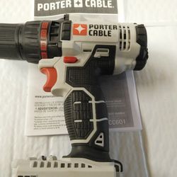 PORTER CABLE PCC601 20V MAX 1/2" Lithium-Ion Cordless Drill Driver Bare Tool 