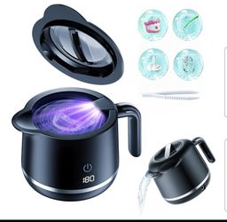 Ultrasonic Retainer Cleaner Machine 
- 45kHz Ultrasonic Jewelry Cleaner 
- 200ML Mouth Guard & Denture Cleaner Pod 
- 5 Modes with Digital Timer 
- Up