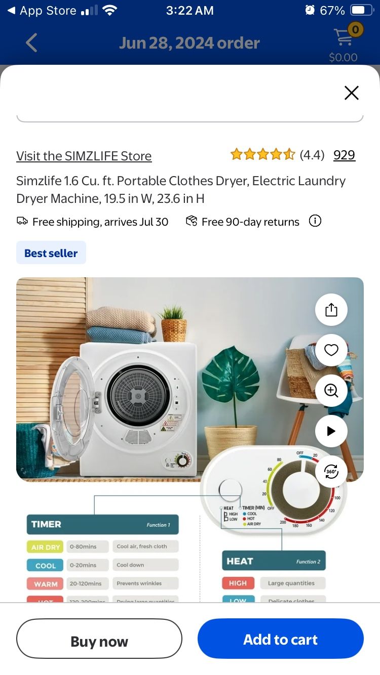 Portable Washer And Dryer 