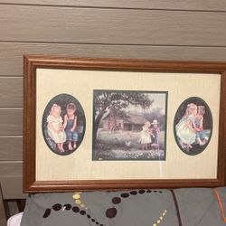 Home interior Picture of A Little girl And Boy Friendship. 