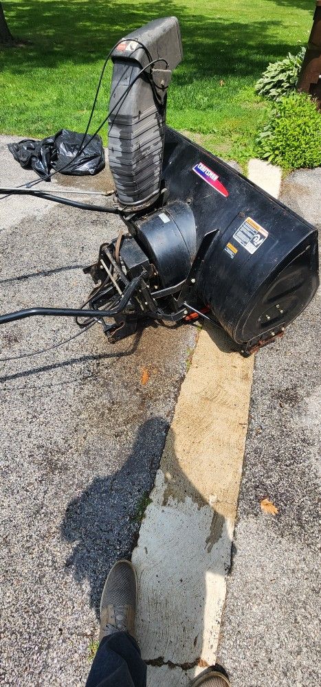 Craftsman Tractor Snowblower