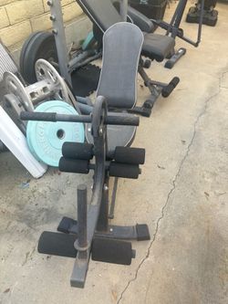 Preacher Curl Bench – Adjustable Bicep Curl Weight Bench