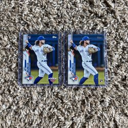 Baseball Cards - Rookie Bo Bichette 