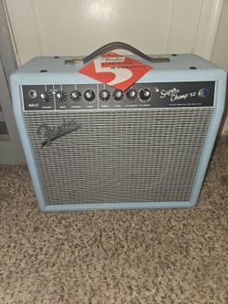 Fender Super Champ X2 Tube Amp,  Limited Edition Sonic Blue
