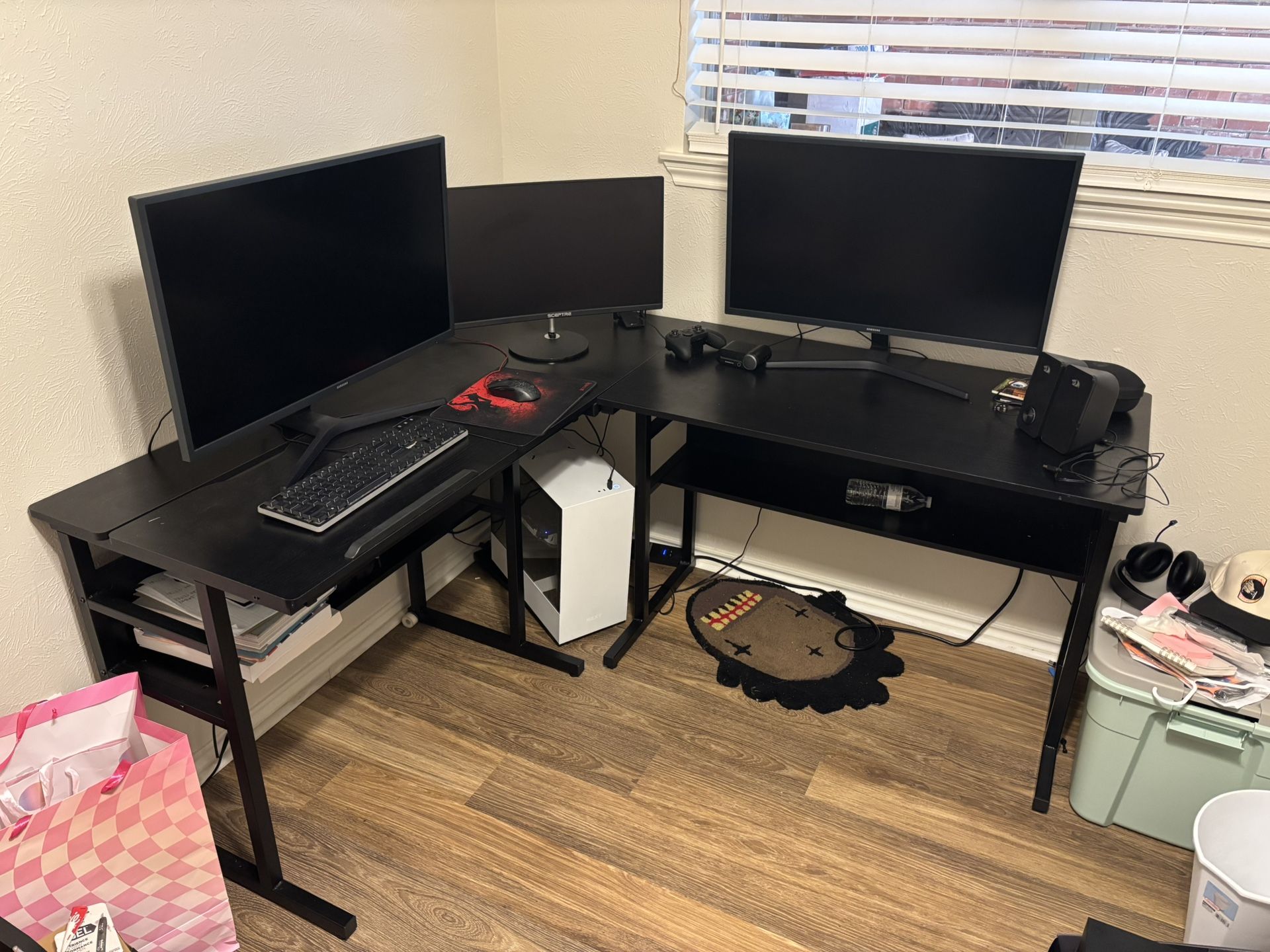 L SHAPED DESK