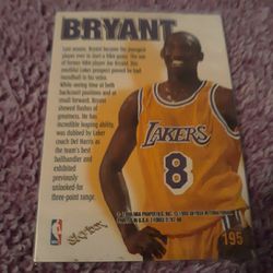 Kobe Bryant L.A. Lakers Zuperman Card