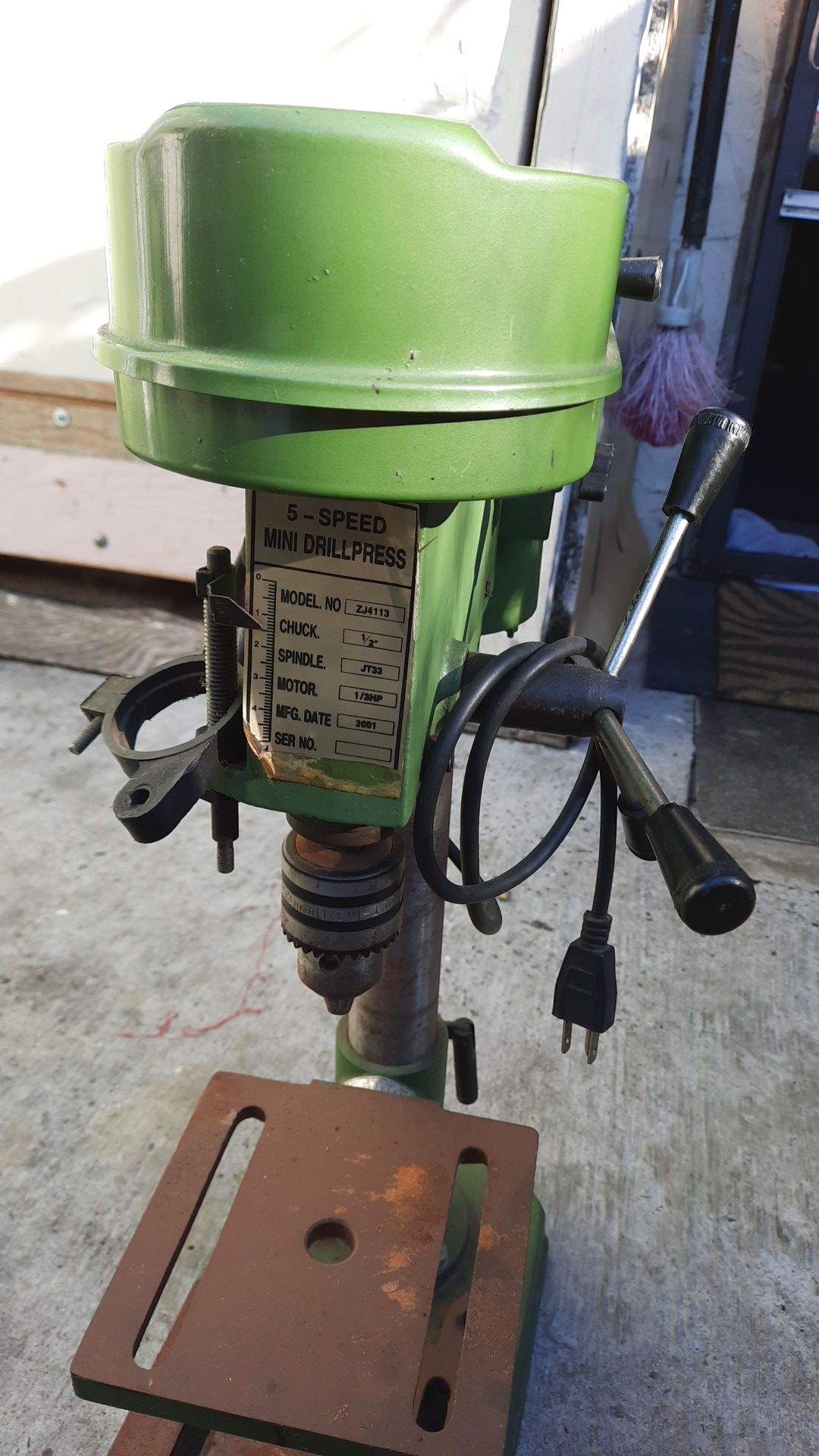 Mini drillpress