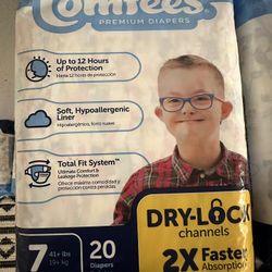 Comfees Premium Diapers 