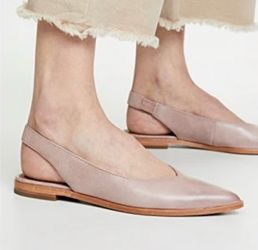 Frye Kenzi Lilac slingback flats, size 5.5