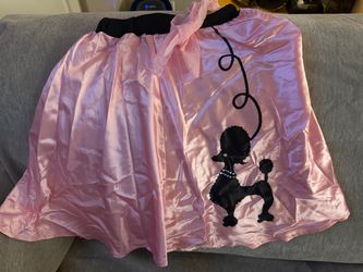 Girls poodle skirt Halloween