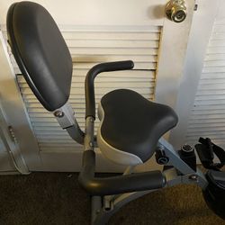 Exercise Bike folds For Storage