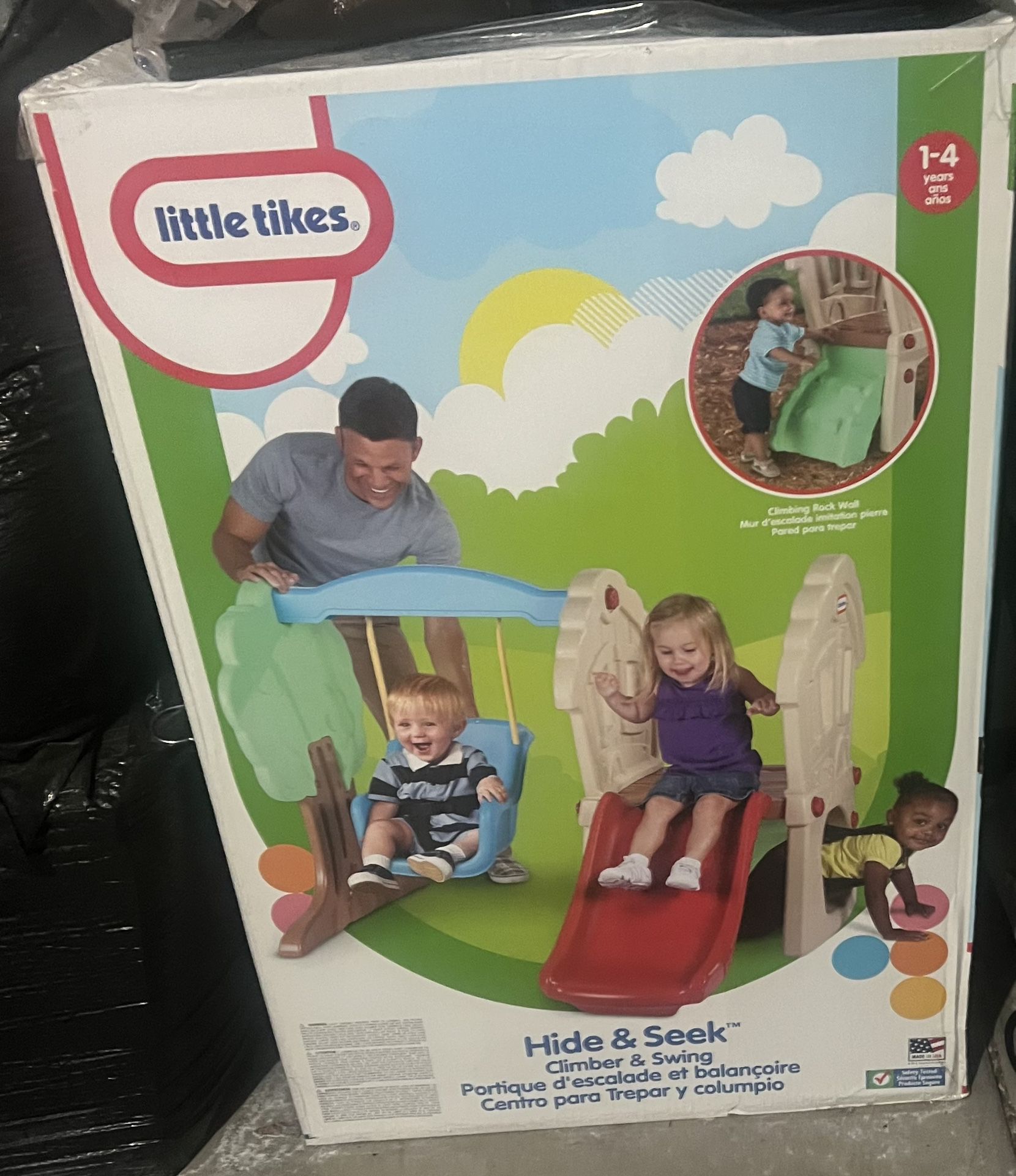 Little Tike Swing And Ladder Set