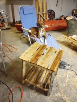 Custom Table Milled And Fabricated By Hand 