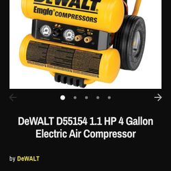 Dewalt Air Compresser 