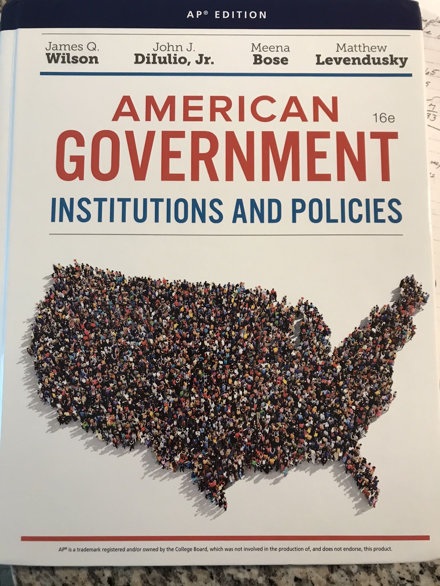 American Goverment textbook
