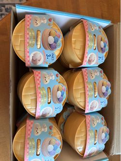 12 Squeezy Dumplings Multicolor Squeeze ball
