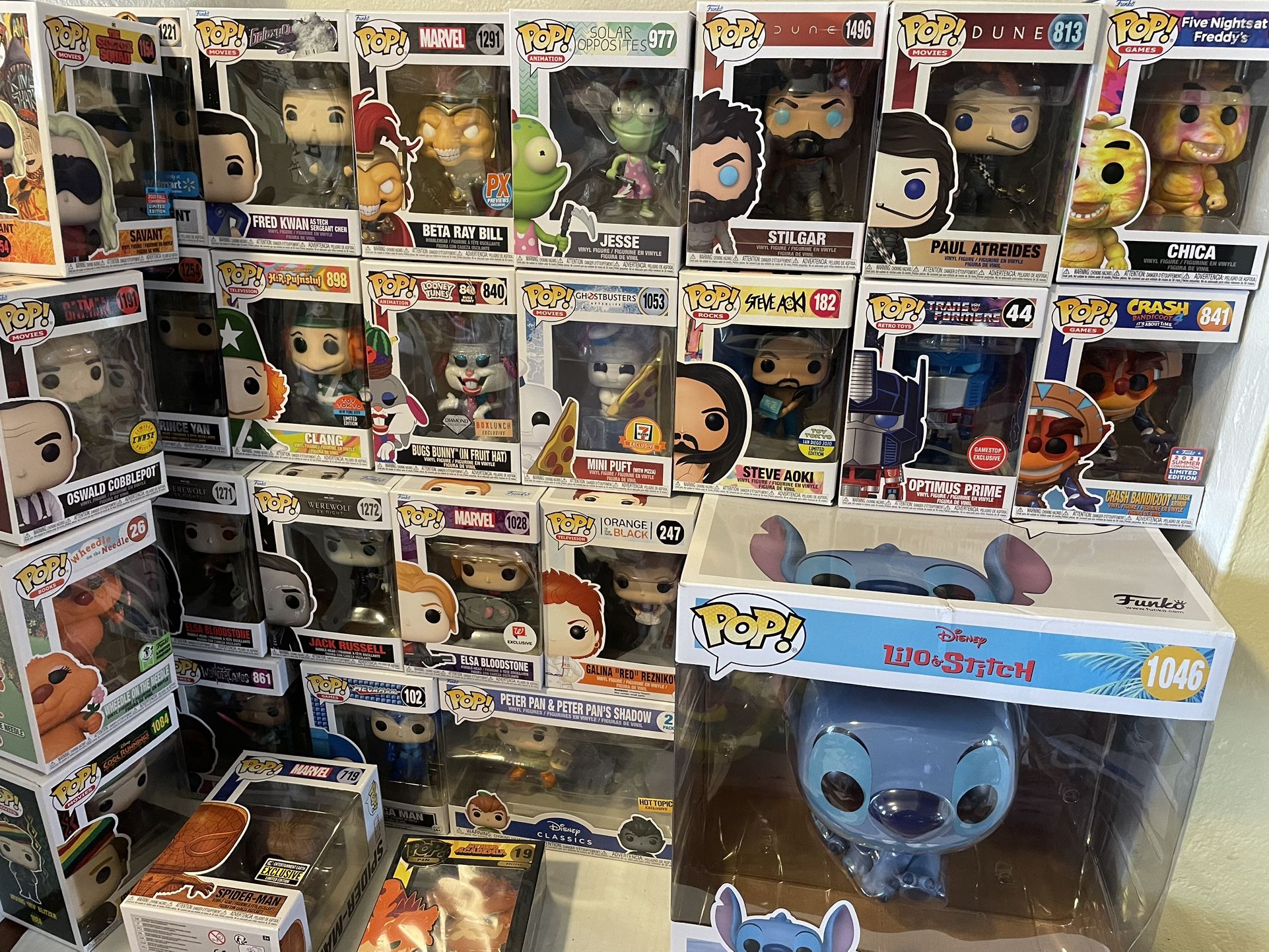 Huge Funko Pop! Lot of 29 Vinyl Figures Collection Disney Mega Exclusives Chase