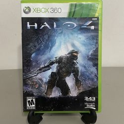 Microsoft Xbox 360 Halo 4 Both Discs Game