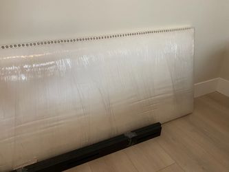 Queen upholstered headboard