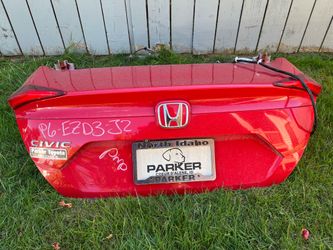 2016-2021 Honda Civic Sedan Parts - Decklid Tailgate