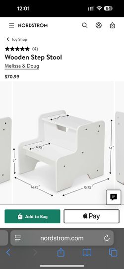 Melissa and Doug Wood Step Stool