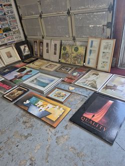 Wall Art big Lot Make Me Offer for all