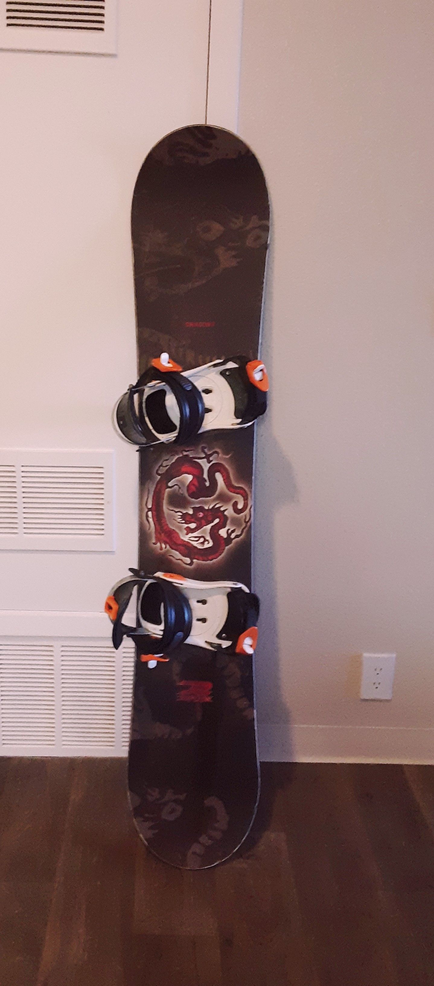RAGE "Dragon" Snowboard w/ ELAN Bindings (157cm)