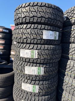 265/70-17 KUUMO Tires Nuevs com 60.000 millas de garantía