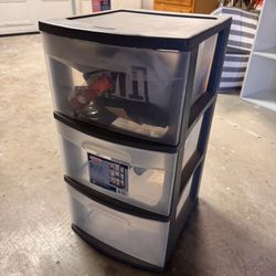 Sterilite 3 Drawer Storage (Will Be Empty)