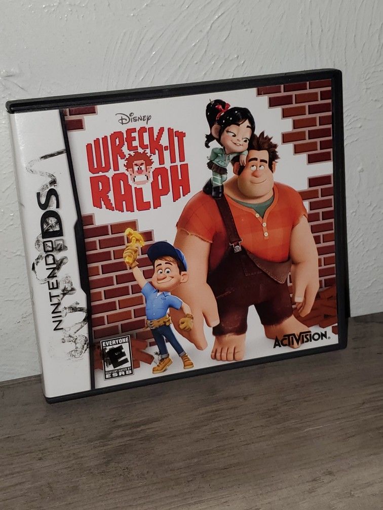 Disney's Wreck It Ralph Nintendo DS Video Game! Excellent Condition!
