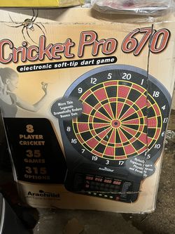 Cricket Pro 670 Electric Dart Game