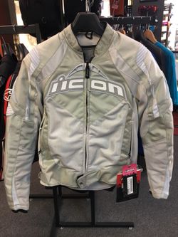 Icon women’s Contra Riding jacket size small brand new