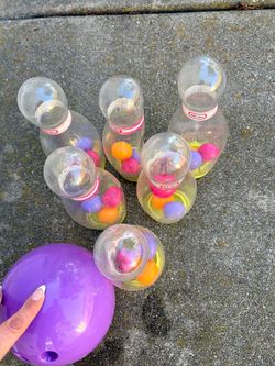 Bowling ball set for kids