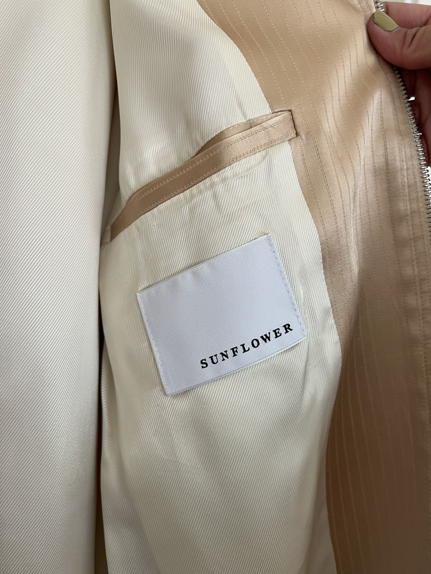 Sunflower Gold Short Jacket Unisex Size Medium