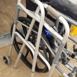 Wheel Chair And Walker