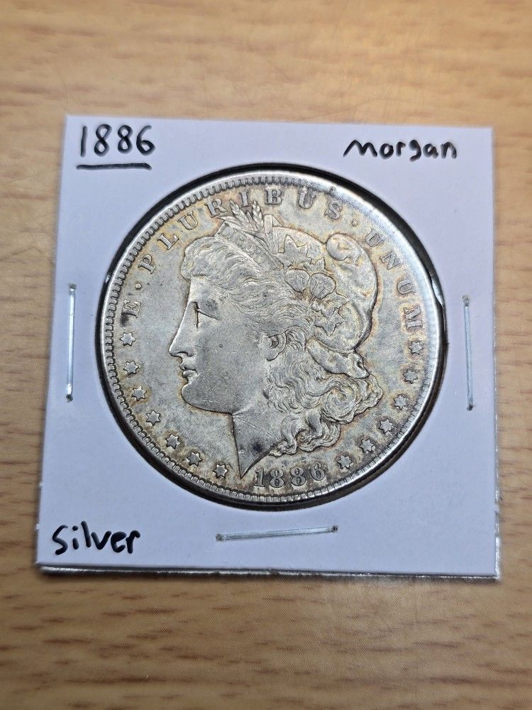 1886 Morgan Dollar