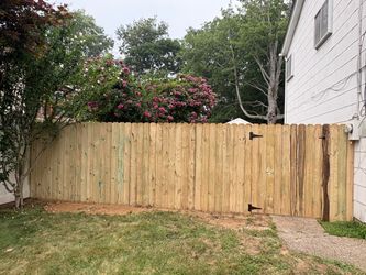 PVC fence