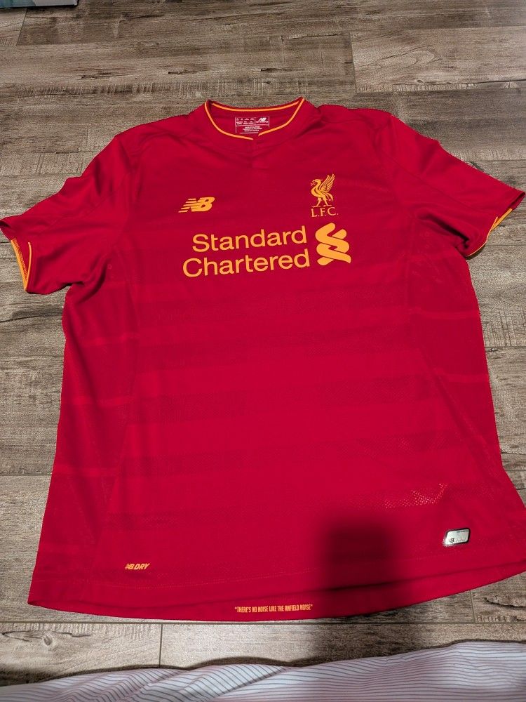 New Balance Liverpool Jersey Size XL