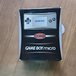  New In Box Nintendo Game Boy Silver Handheld Console