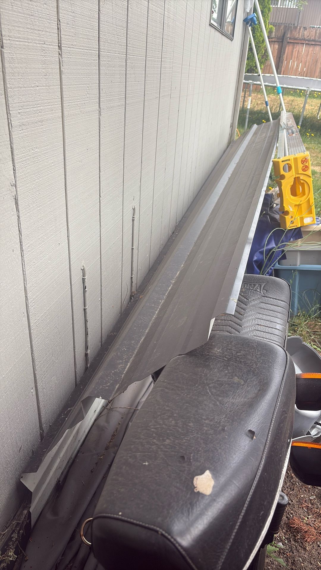 Metal Roof Panel Black