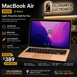 Apple MacBook Air Rose Gold 256GB 8GB ram used - on special cash deal $389 🤩✅