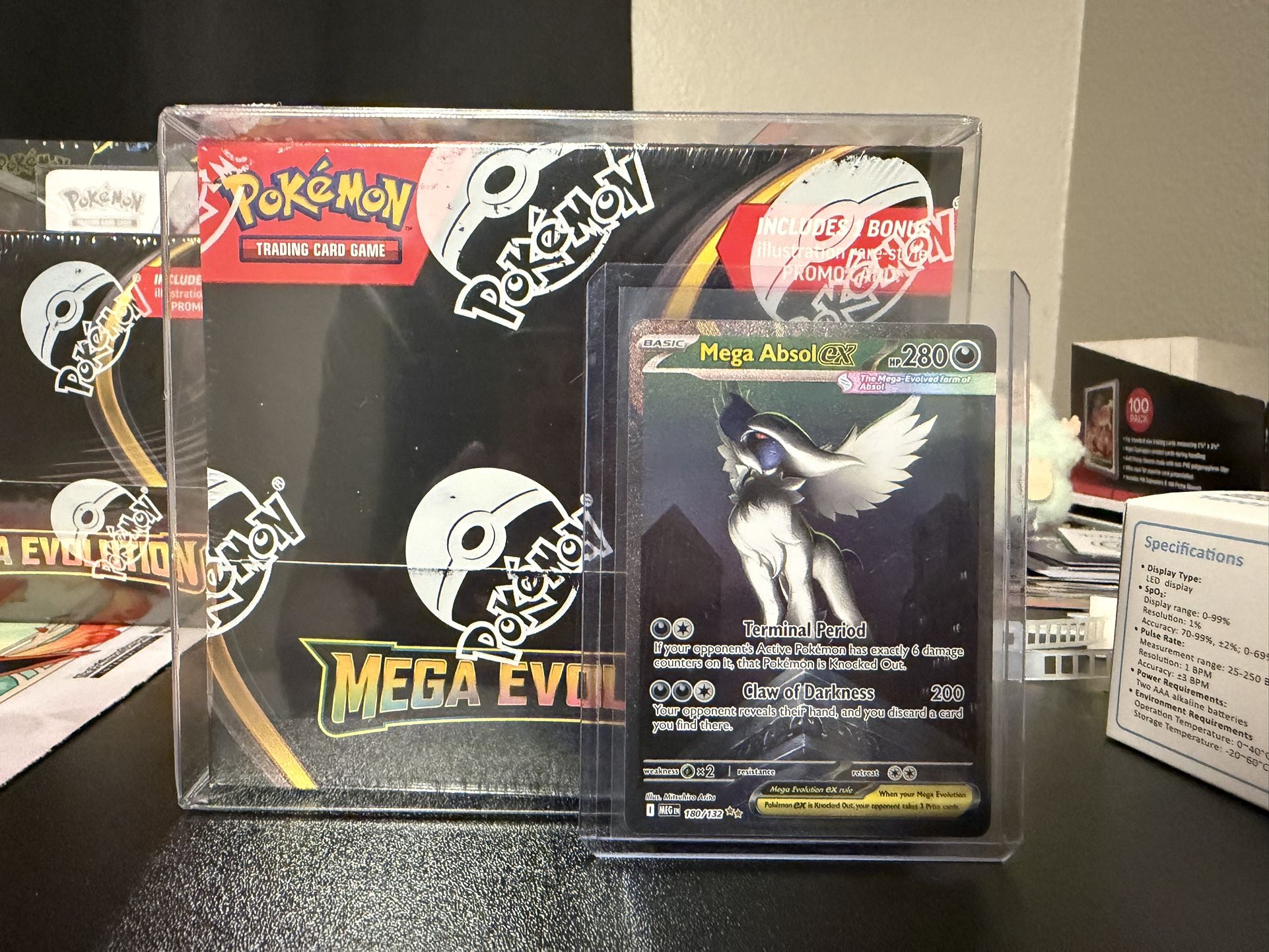 Mega Evolutions booster Box + Mega Absol SIR for Trade